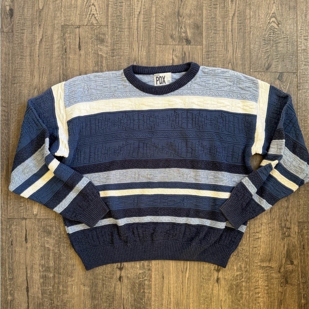 Vintage Knit PDX Men’s Grandpa Sweater- Size XL